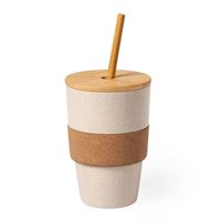 BICCHIERE con COPECHIO in BAMBU'